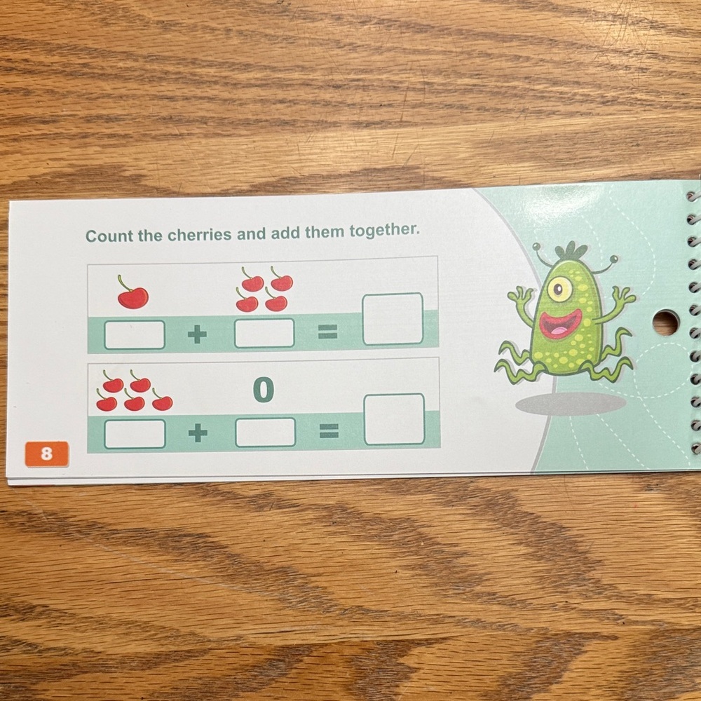 Math Learning Wipe Clean Book Set - Add, Subtract, Multiply & Divide - Picture 4 of 13